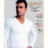 LEABLE 3 MAGLIA UOMO COTONE INTERLOCK MANICA LUNGA 204