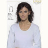 LEABLE 3 MAGLIA DONNA TAGLIE FORTI CALDOCOTONE MANICA LUNGA 260