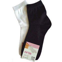 LEONDORO 6 PAIA CALZA DONNA COTONE CORTA 560/1