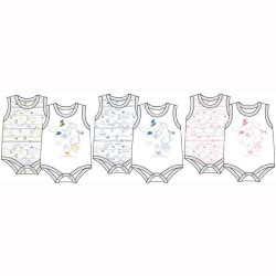 ELLEPI 2 BODY BABY COTONE SPALLA LARGA 5160