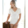 GICIPI MAGLIA DONNA MANICA CORTA MISTO LANA 424