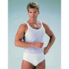 HENRI 6 CANOTTA UOMO COTONE SPALLA STRETTA 158 BIANCO