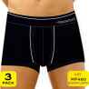 PRIMINTIMO 3 BOXER UOMO TAGLIE FORTI COTONE ELASTICIZZATO MP480C