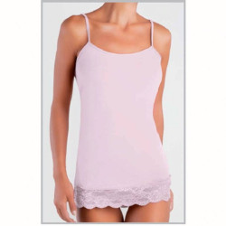 JADEA TOP DONNA SPALLA STRETTA COTONE MODAL 4327