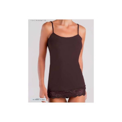 JADEA TOP DONNA SPALLA STRETTA COTONE MODAL 4327
