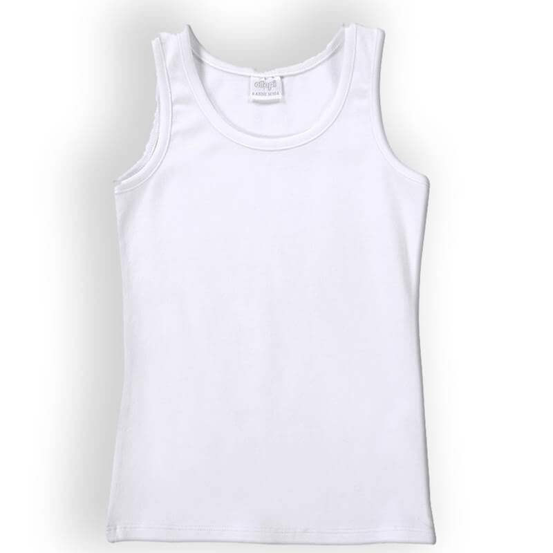 ELLEPI 3 TOP BIMBA COTONE ELASTICIZZATO 8409