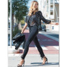 JADEA LEGGING DONNA COTONE ELASTICIZZATO 4172