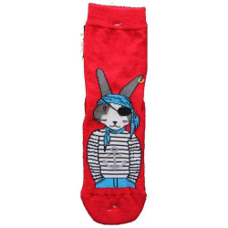 LEONDORO 6 PAIA ANTISCIVOLO COTONE BIMBI 056