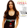 LEABLE 4 TOP DONNA COTONE SPALLA LARGA 013 OPERA