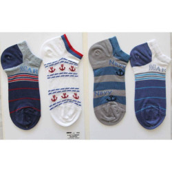 LEONDORO 6 PAIA CALZA BIMBO COTONE CORTA 254/C