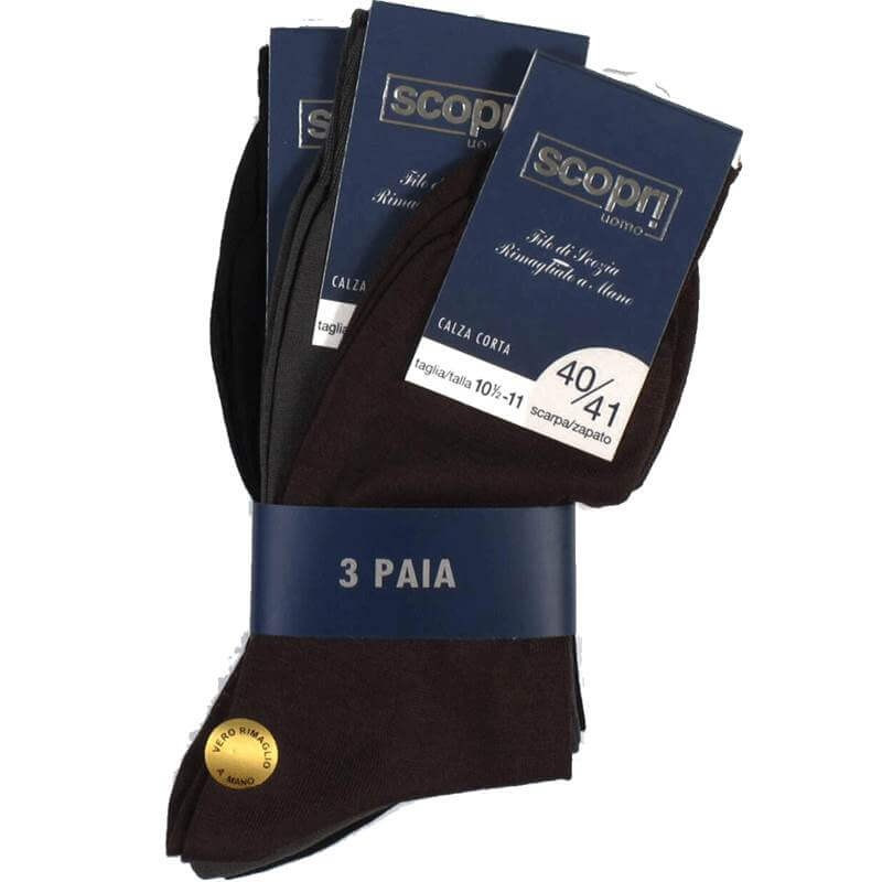 SCOPRI CALZA UOMO CORTA JUMBO