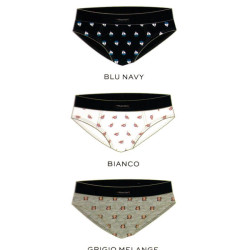 PRIMINTIMO 3 SLIP BIMBO COTONE ELASTICIZZATO KP190