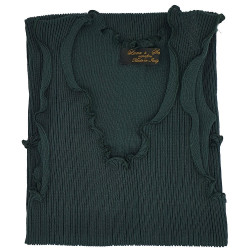 TRE-VI TOP DONNA LANA E SETA SPALLA LARGA 214