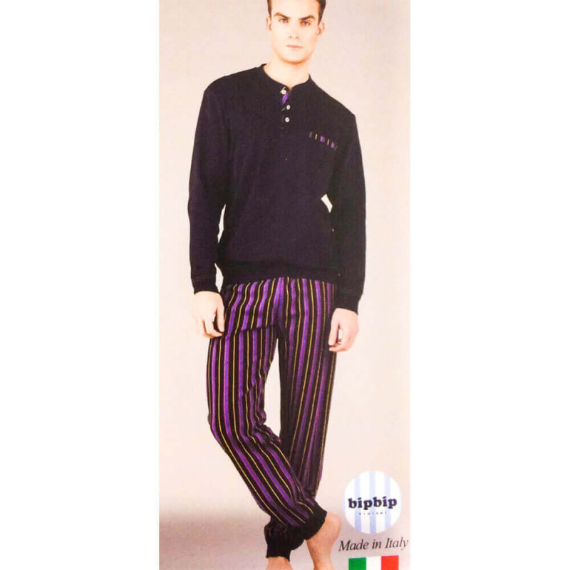 BIP BIP PIGIAMA UOMO CALDCOCOTONE INTERLOCK 6255