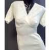 GICIPI MAGLIA DONNA MISTO LANA MANICA CORTA 155