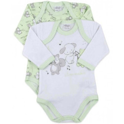 ELLEPI 2 BODY BABY CALDOCOTONE INTERLOCK MANICA LUNGA FANTASIA