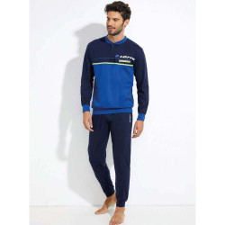LOTTO PIGIAMA UOMO TAGLIE FORTI COTONE LP1046/C