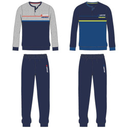 LOTTO PIGIAMA UOMO TAGLIE FORTI COTONE LP1046/C