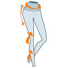 INTIMIDEA LEGGING DONNA 610223