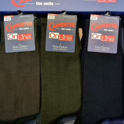 CARPENTER 12 PAIA CALZA UOMO COTONE CORTA 0106
