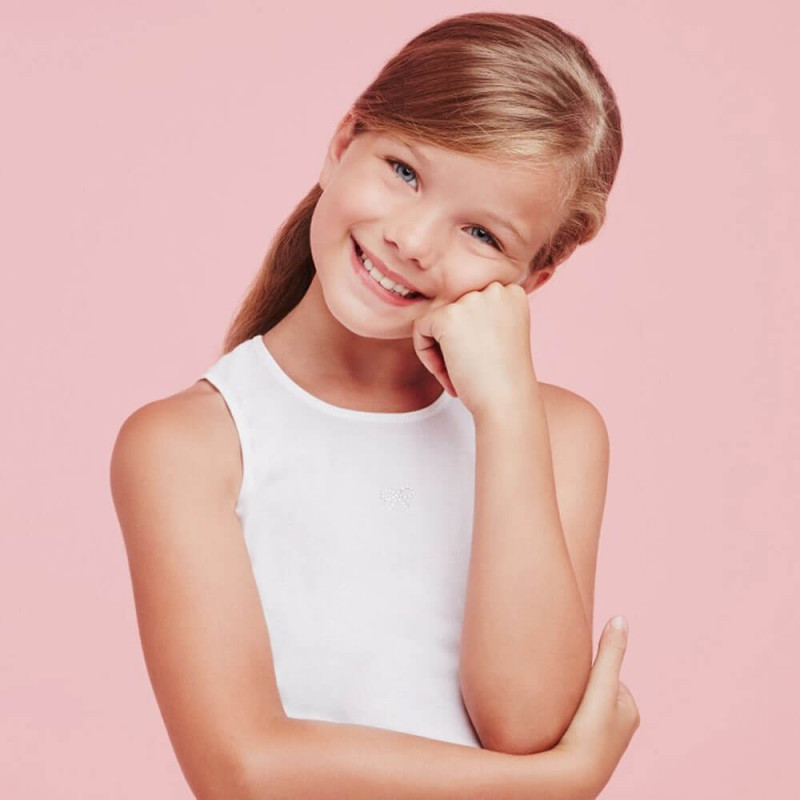 ELLEPI CANOTTA BIMBA SPALLA LARGA 8213