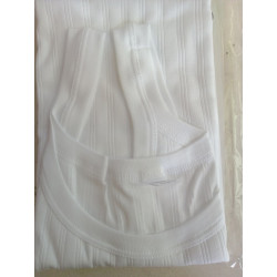 HENRI 6 CANOTTA UOMO COTONE SPALLA STRETTA 158 BIANCO