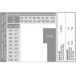 BC 12 PAIA COLLANT DONNA TAGLIE FORTI MAXIPLATINO