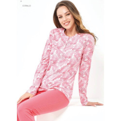 IL GRANCHIO PIGIAMA DONNA COTONE GP5028
