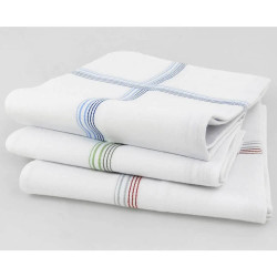 COLOMBO 12 FAZZOLETTI UOMO CERVINIA RIGATO