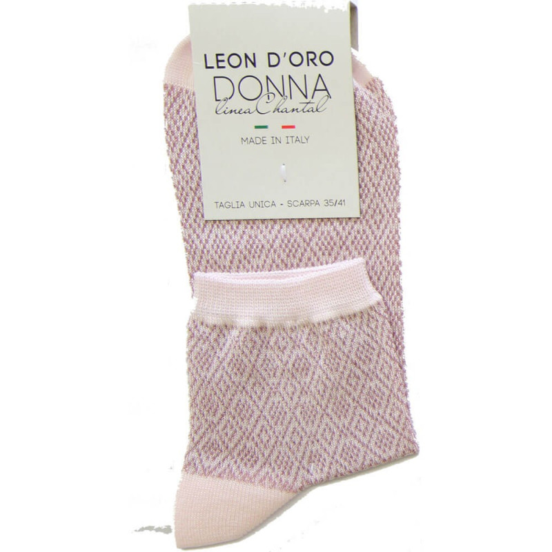 CHANTAL 6 PAIA CALZA DONNA COTONE ELASTICIZZATO CORTA 529 LUCE