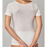 GICIPI MAGLIA DONNA MANICA CORTA MISTO LANA 424
