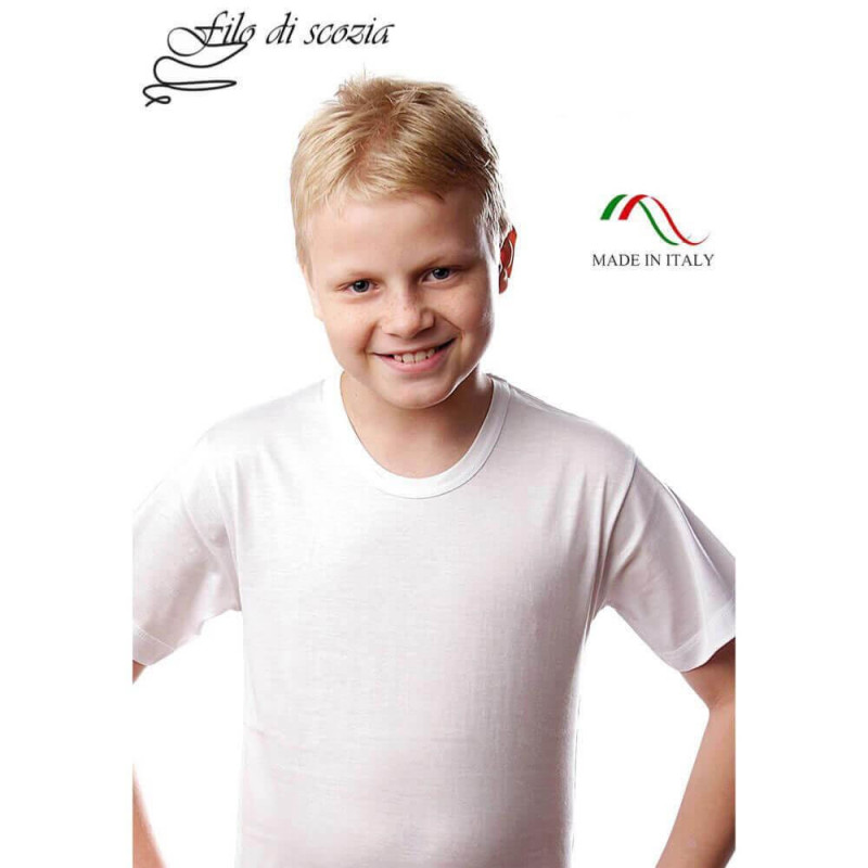 LEABLE 6 T-SHIRT RAGAZZO COTONE MANICA CORTA 1440