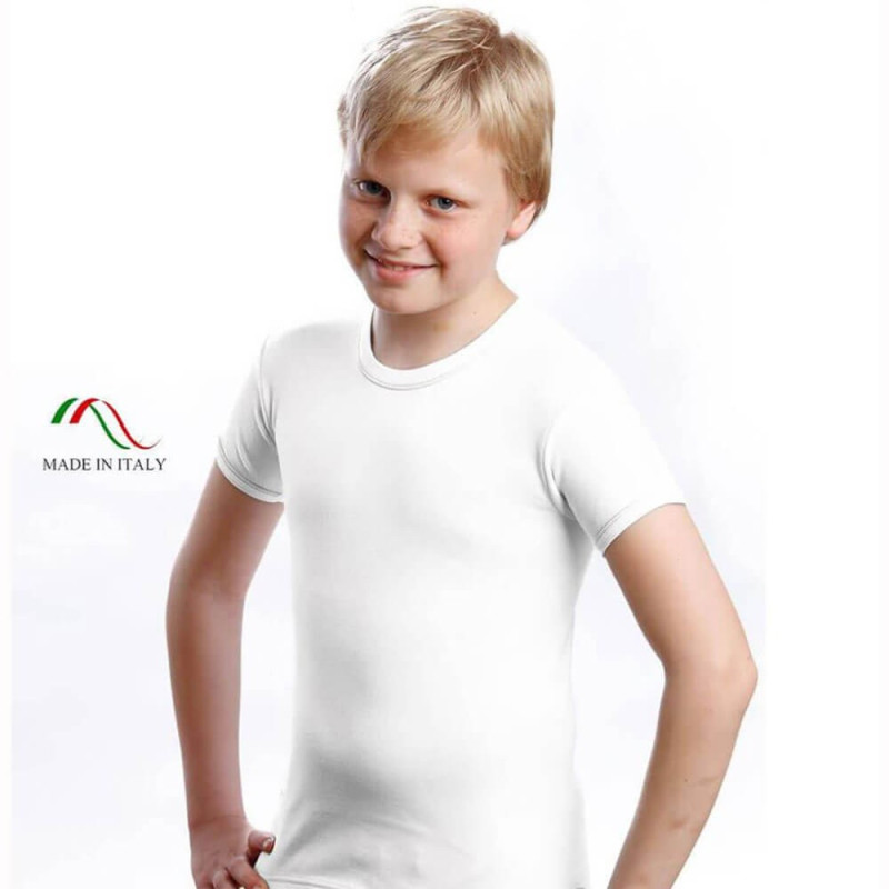 LEABLE 3 MAGLIA JUNIOR COTONE INTERLOCK MANICA CORTA 206