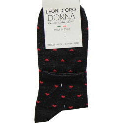 CHANTAL 6 PAIA CALZA DONNA COTONE E LUREX 528 BIS CORA