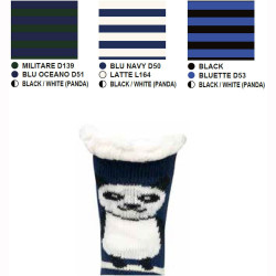 DAG SCALDOTTO ANTISCIVOLO BIMBI PILE AGNELLATO PANDA