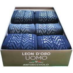 LEONDORO 6 PAIA ANTISCIVOLO UOMO CALDOCOTONE 313