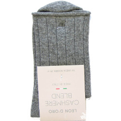 LEONDORO 6 PAIA CALZA DONNA CASHMERE CORTA 703