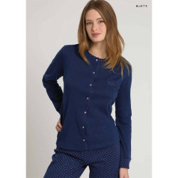 IL GRANCHIO PIGIAMA DONNA CALDOCOTONE INTERLOCK GP6040/A