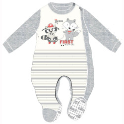 ELLEPI PIGIAMONE BABY FELPA BL0858