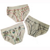 PICCOLI RISVEGLI 12 SLIP BIMBA COTONE ELASTICIZZATO TRIADE