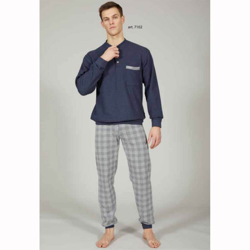 PIGIAMA UOMO TAGLIE FORTI PUNTO MILANO 7102