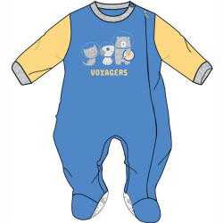 ELLEPI PIGIAMONE BABY FELPA BL0865