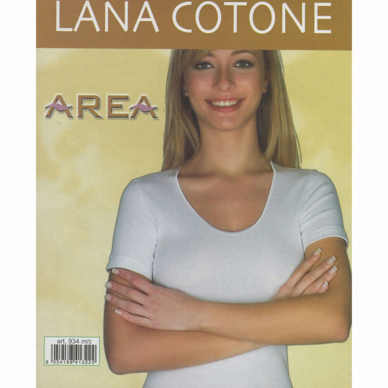 NEW LINE MAGLIA DONNA DOUBLE MANICA CORTA 934