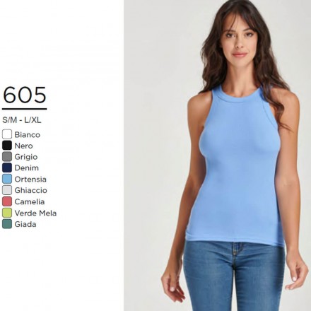 BASIC COTTON TOP DONNA COTONE 605