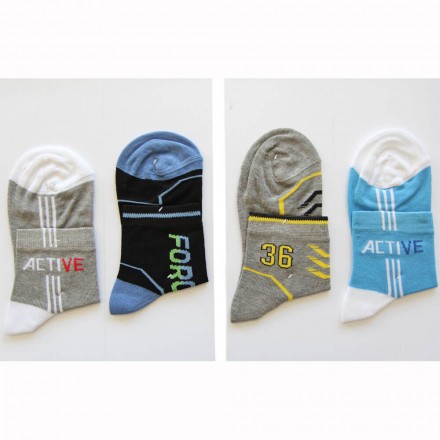 LEONDORO 6 PAIA CALZA BIMBI COTONE CORTA 302/M