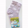 LEONDORO 6 PAIA CALZA BABY COTONE CORTA 406/C