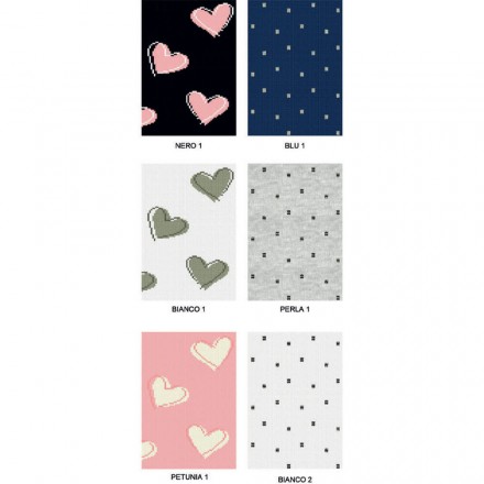ENRICO COVERI 6 PAIA CALZA BIMBA COTONE CORTA PRETTY 286ASS