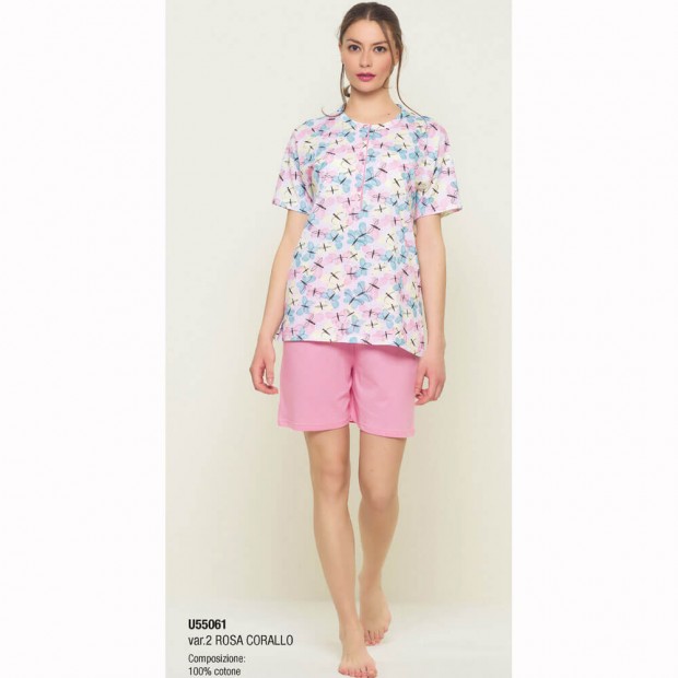 GARY PIGIAMA DONNA COTONE U55061