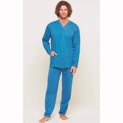Pigiama uomo aperto cotone Gary U60003