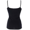 Top donna spalla stretta cotone elasticizzato cotonella GD006